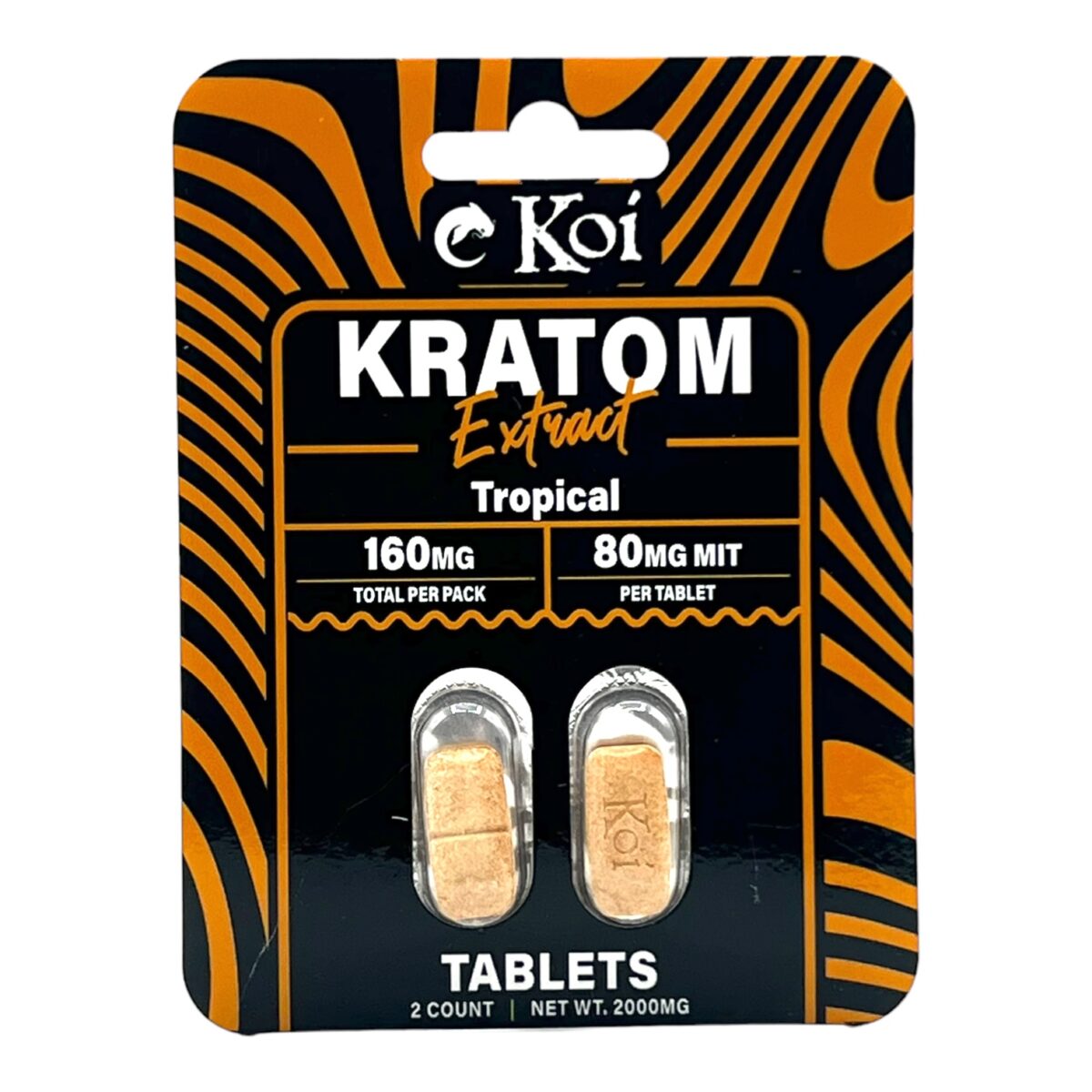 Koi Kratom Extract Tablets Tropical 160MG