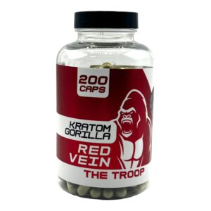 Kratom Gorilla Kratom Capsules Red Vein