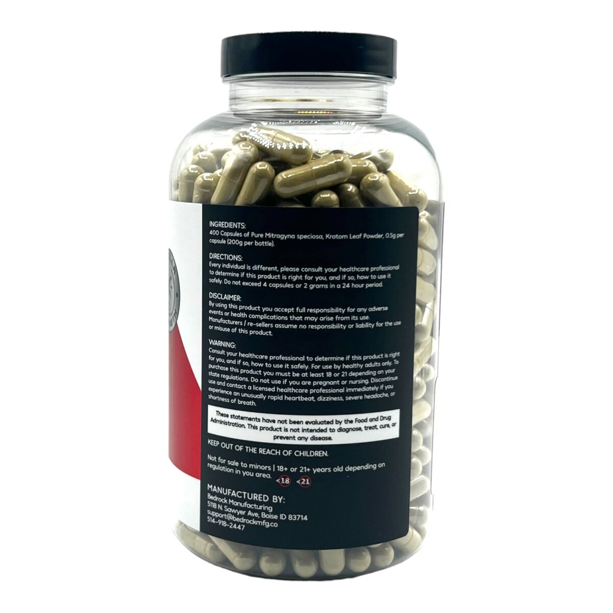 Kratom Gorilla Kratom Capsules Red Vein