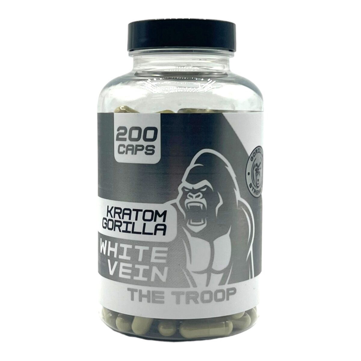 Kratom Gorilla Kratom Capsules White Vein