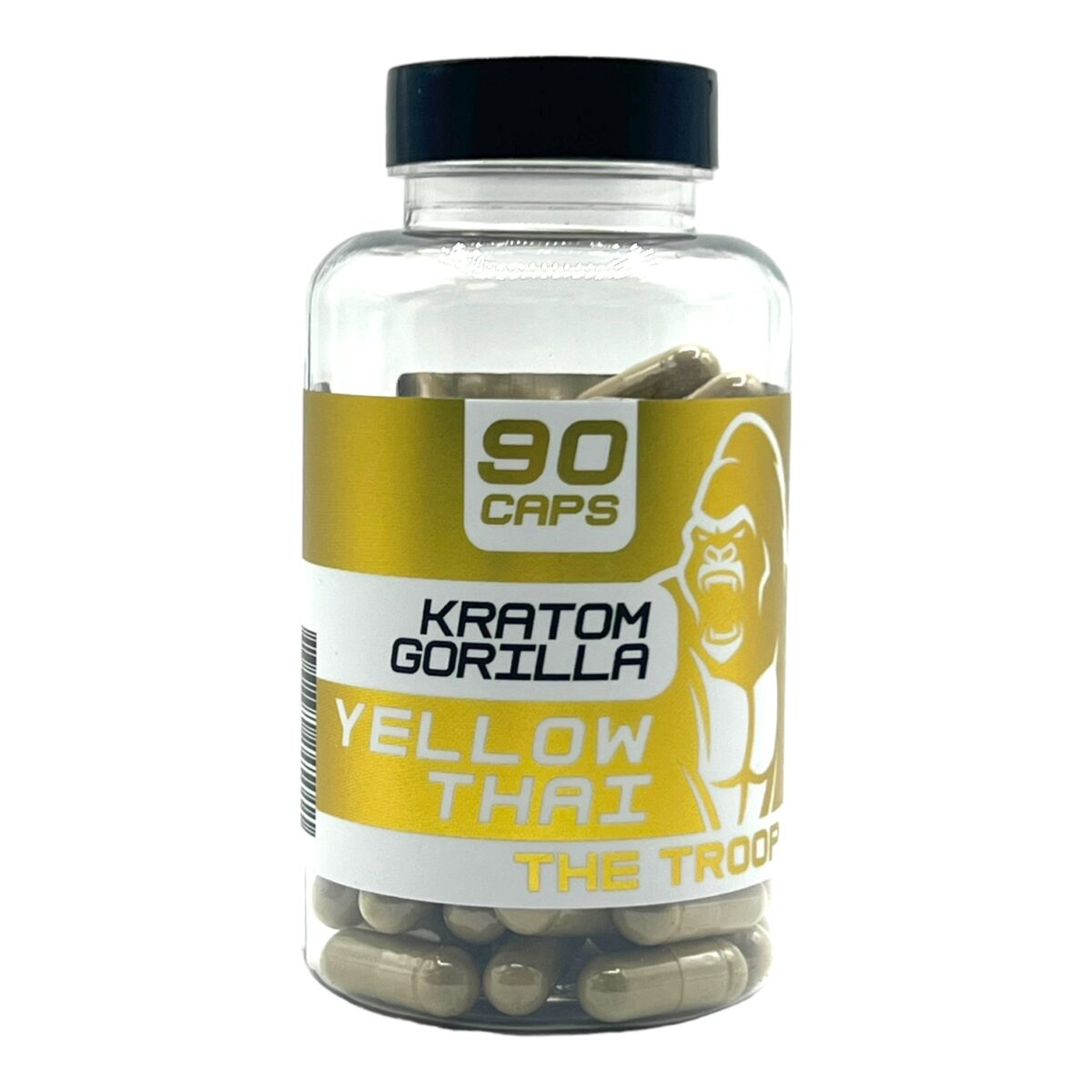 Kratom Gorilla Kratom Capsules Yellow Thai