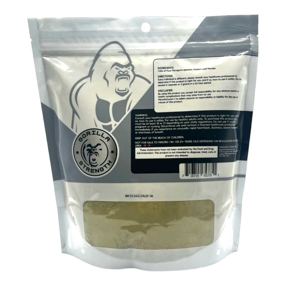 Kratom Gorilla Kratom Powder White Vein