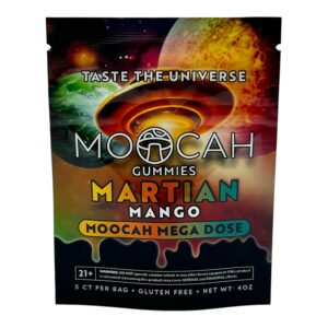Moocah Mushroom Gummies Martian Mango 4oz