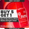 Sip Ohmz Kratom Shot 30mL (DEAL BUY 5 GET 1)