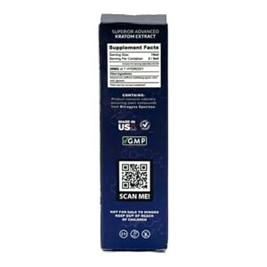 Sub 7 Ohmz 7-OH Kratom Shot 20mg 7-OH 10mL