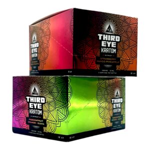 Third Eye Kratom Extract Shot Passionfruit Orange Guava 150mg 15mL