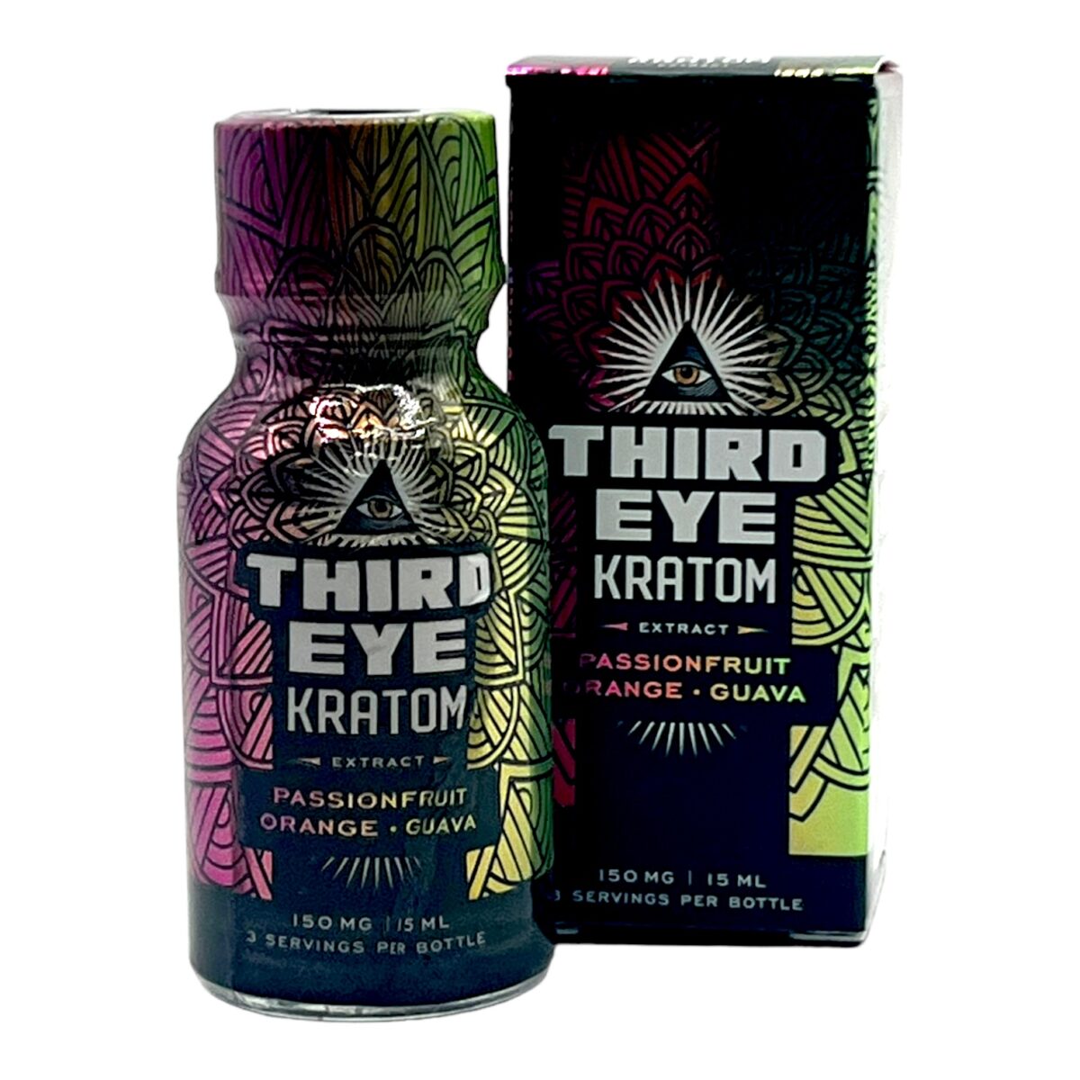 Third Eye Kratom Extract Shot Passionfruit Orange Guava 15ML