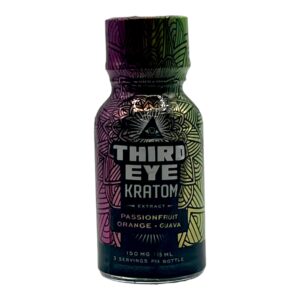 Third Eye Kratom Extract Shot Passionfruit Orange Guava 150mg 15mL