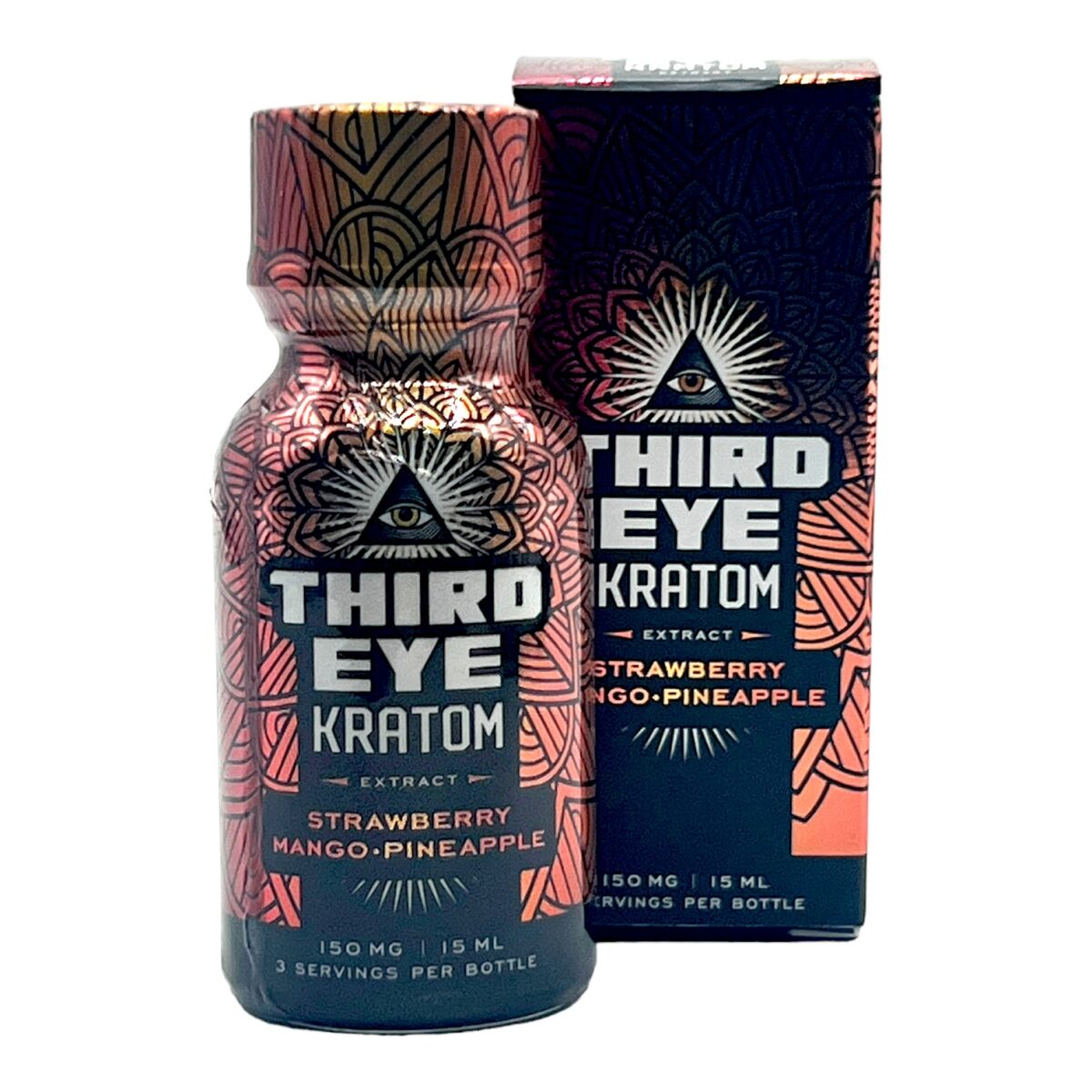 Third Eye Kratom Extract Shot Strawberry Mango Pineapple 15ML