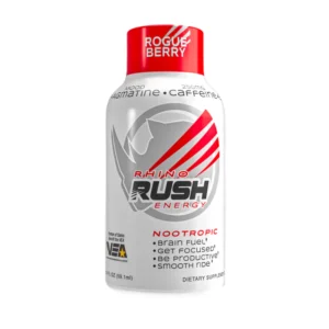 Rhino Rush Energy Nootropic Rogue Berry 59mL