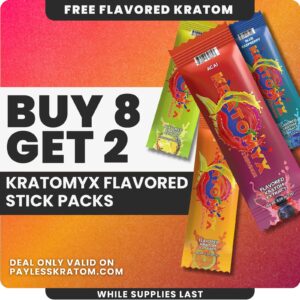 Kratomyx Acai Kratom Extract Powder (Deal Buy 8 Get 2)