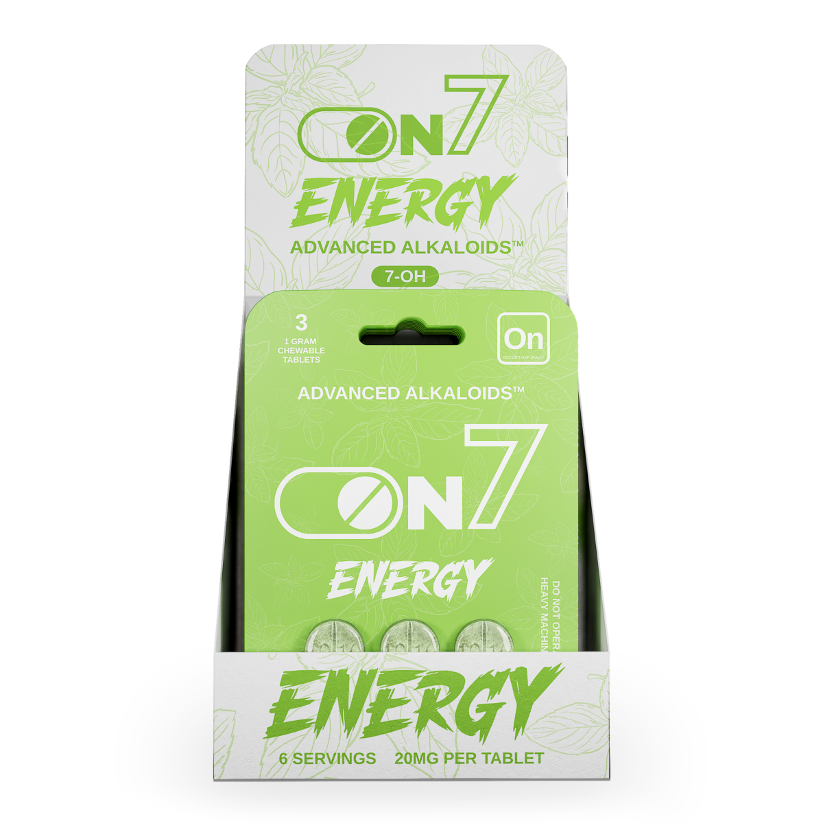 On7 Energy 7-OH Kratom Tablets