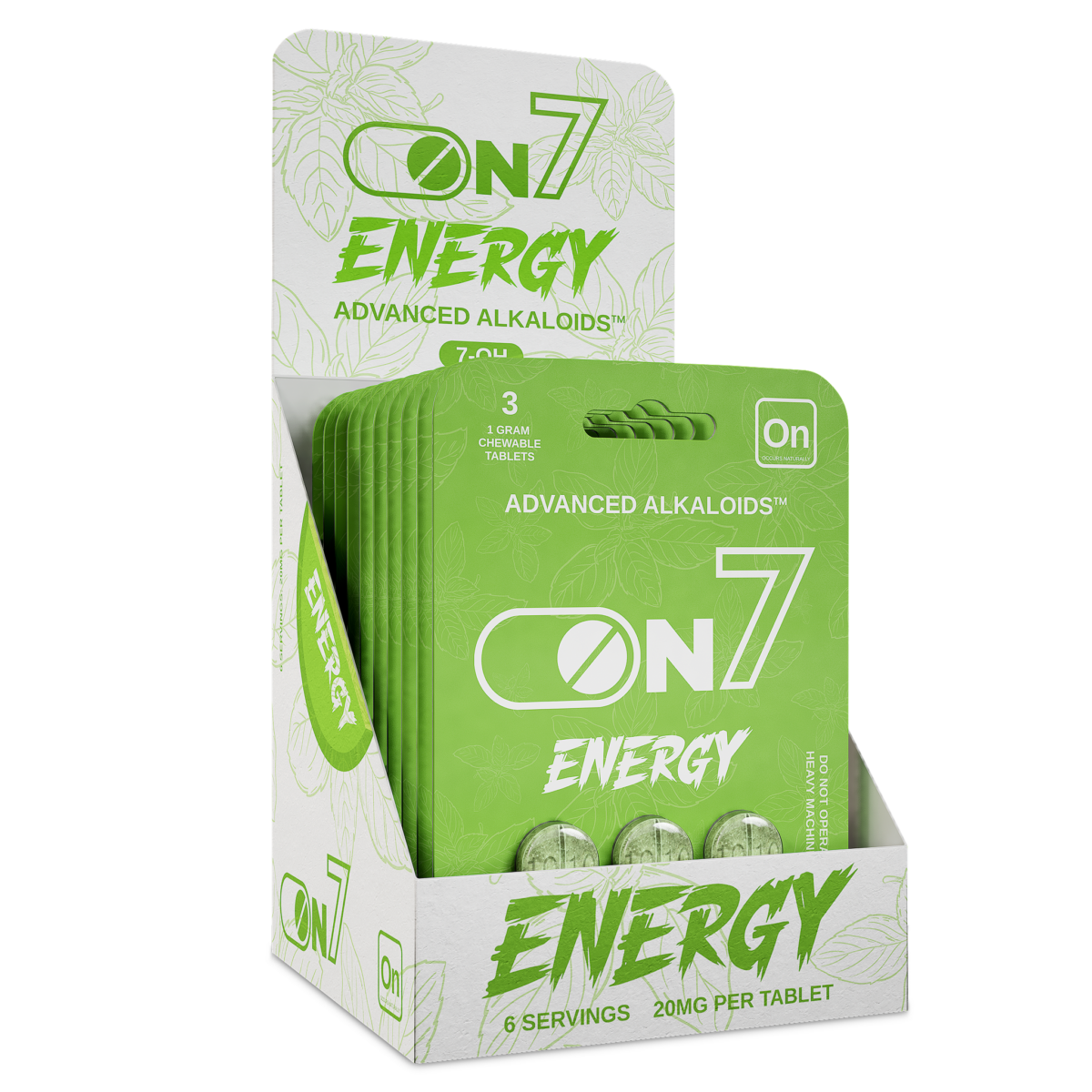 On7 Energy 7-OH Kratom Tablets