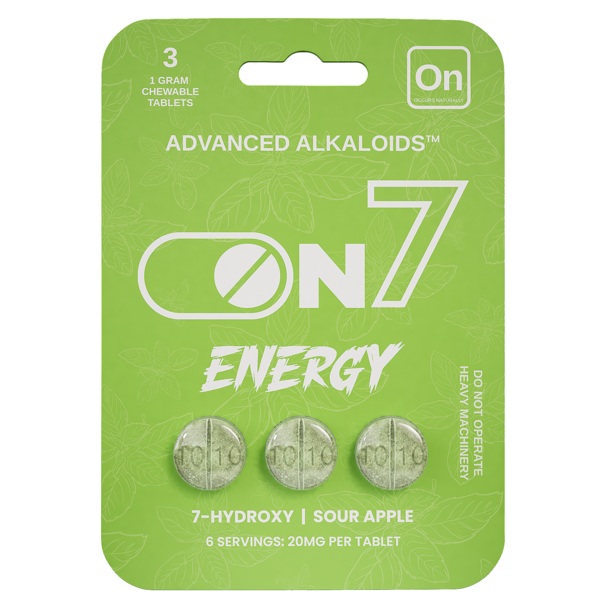 On7 Energy 7-OH Kratom Tablets
