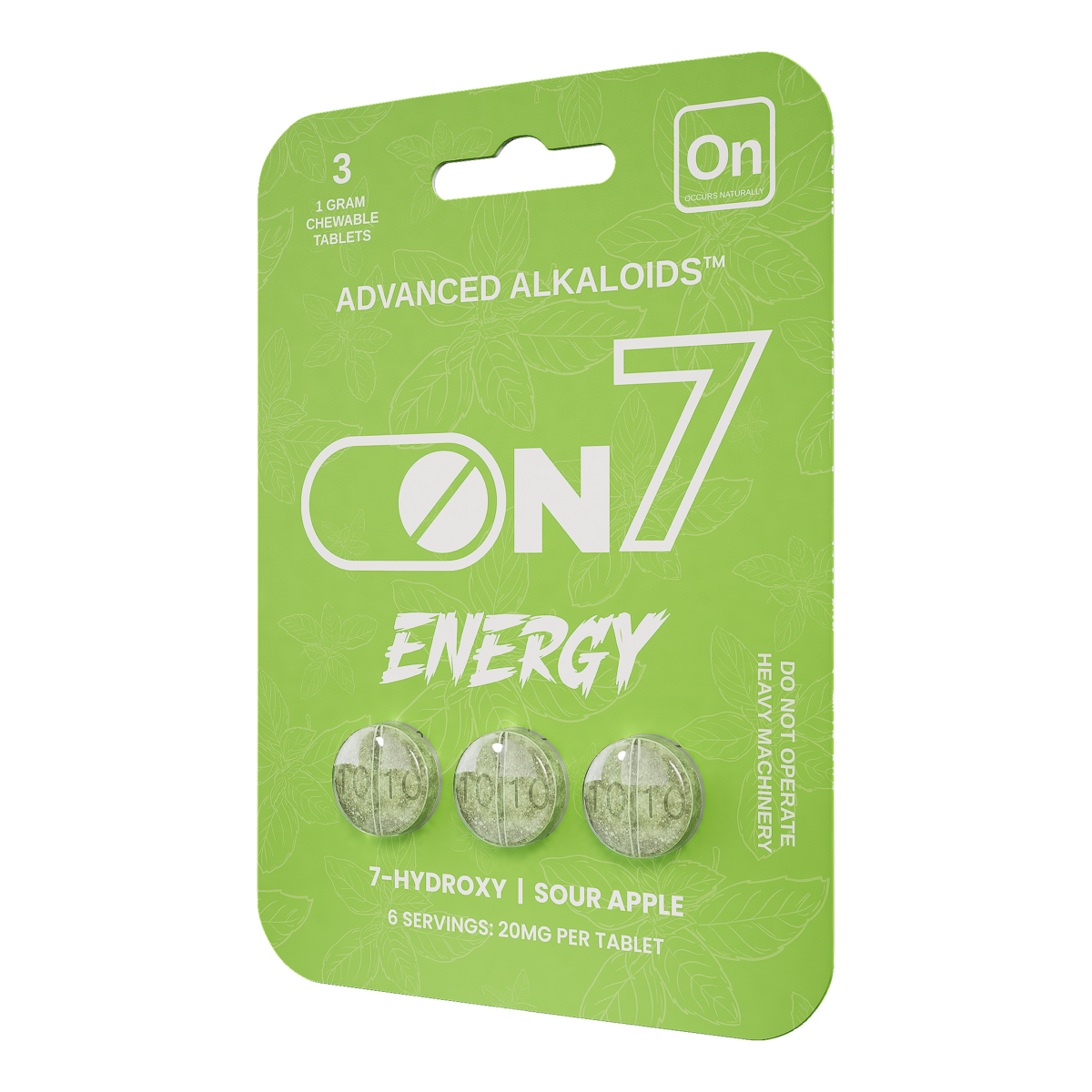 On7 Energy 7-OH Kratom Tablets