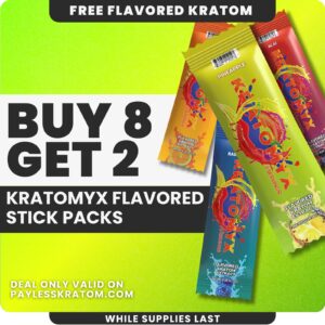 Kratomyx Pineapple Kratom Extract Powder (Deal Buy 8 Get 2)