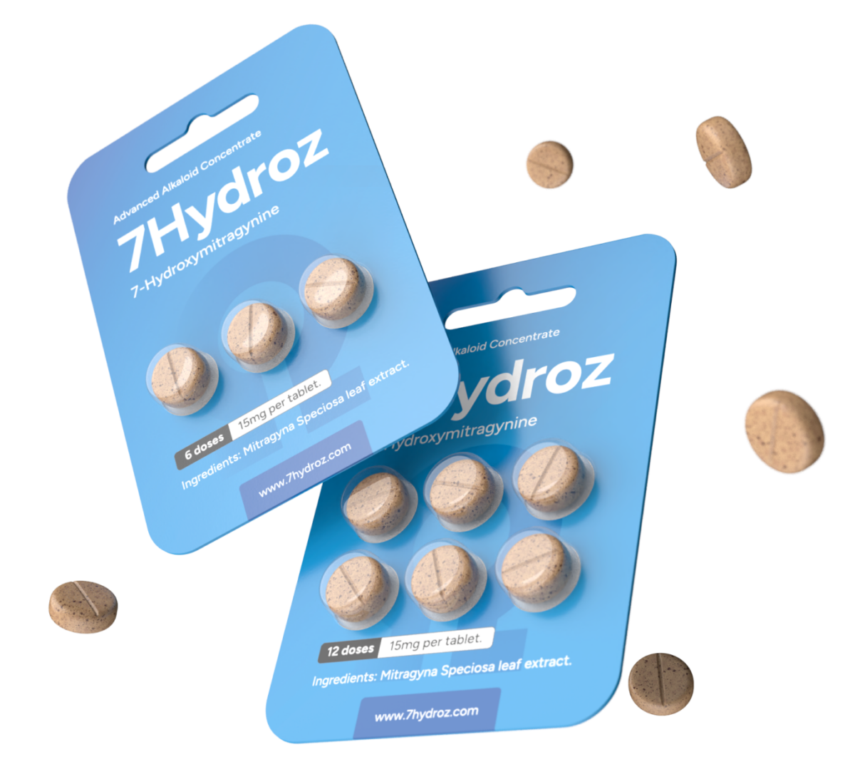 7Hydroz 7-OH Kratom Extract Tablets