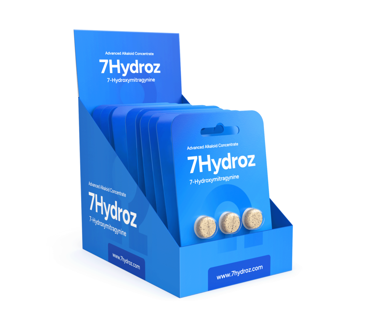 7Hydroz 7-OH Kratom Extract Tablets