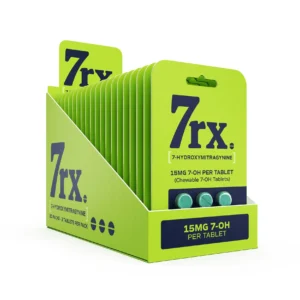 7rx 7-OH Kratom Tablets 3ct