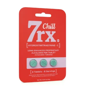 7rx Chill 7 OH Kratom Tablets 3ct