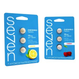 Se7en 7-Oh Kratom Tablets Cherry 15mg
