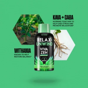 VivaZen Relax Kava Shot, 56mL