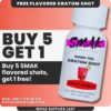 SMAK Nano Kratom Shot in Fruit Punch Flavor DEAL BUY 5 GET 1