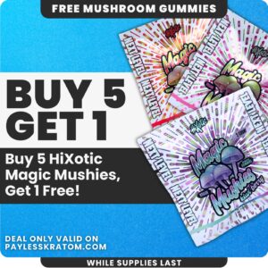 HiXotic Magic Mushies Kiwi Berry 2CT DEAL BUY 5 GET 1