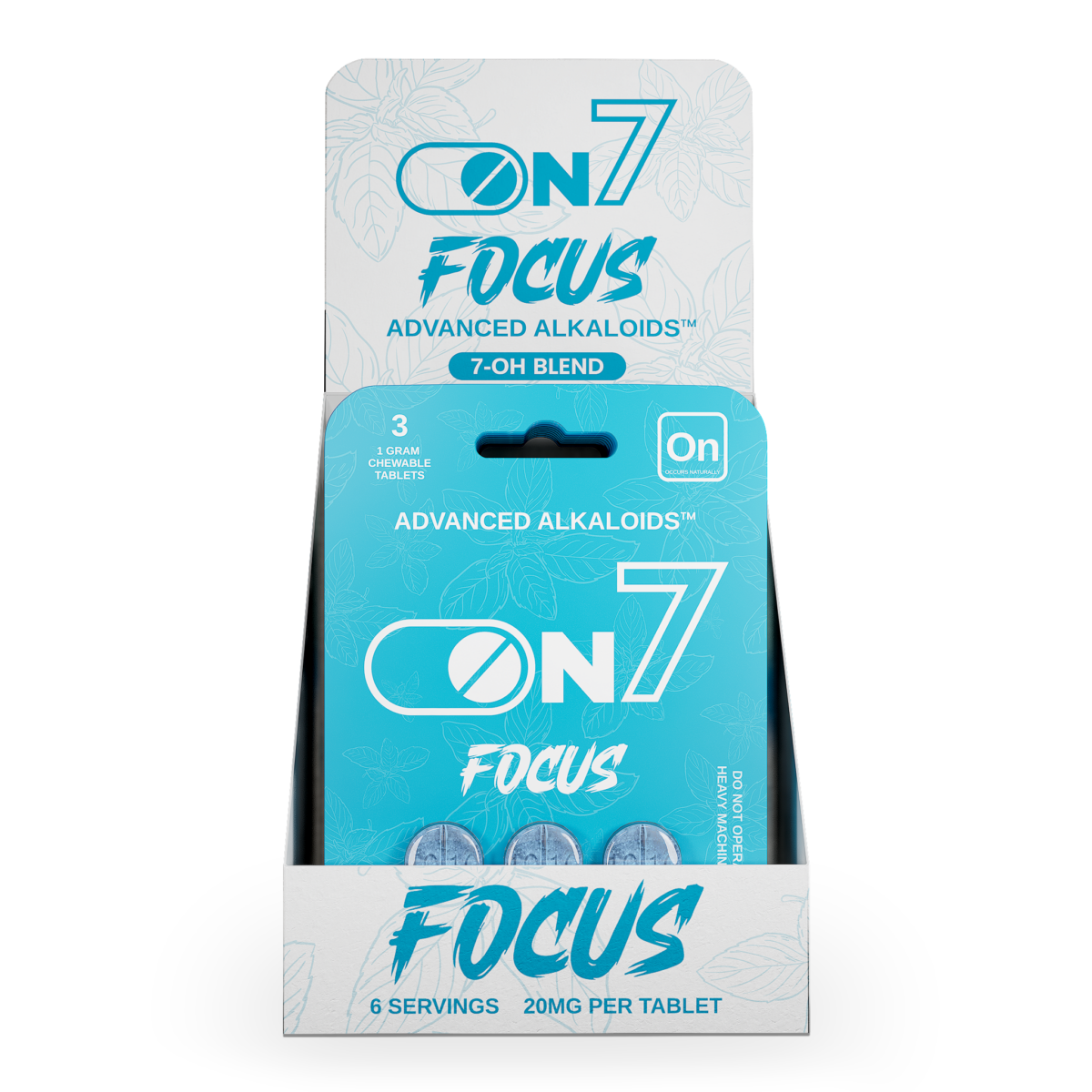On7 Focus 7-OH Kratom Tablets