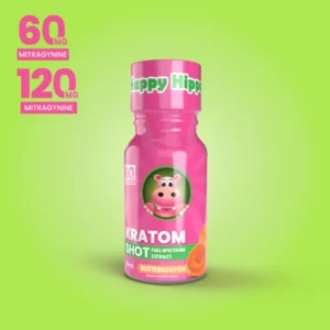 Happy Hippo Kratom Extract Shot Butterscotch 10mL