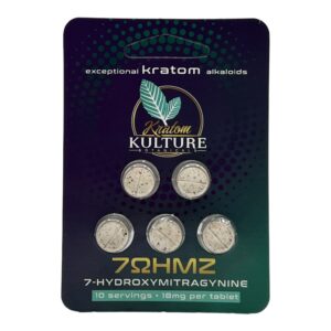 Kratom Kulture 7OHMZ Tablets 18mg