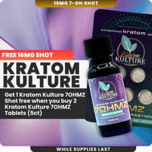 Kratom Kulture 7OHMZ Tablets 18mg