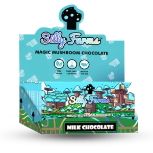 Silly Farms Milk Chocolate Magic Mushroom Chocolate Bar