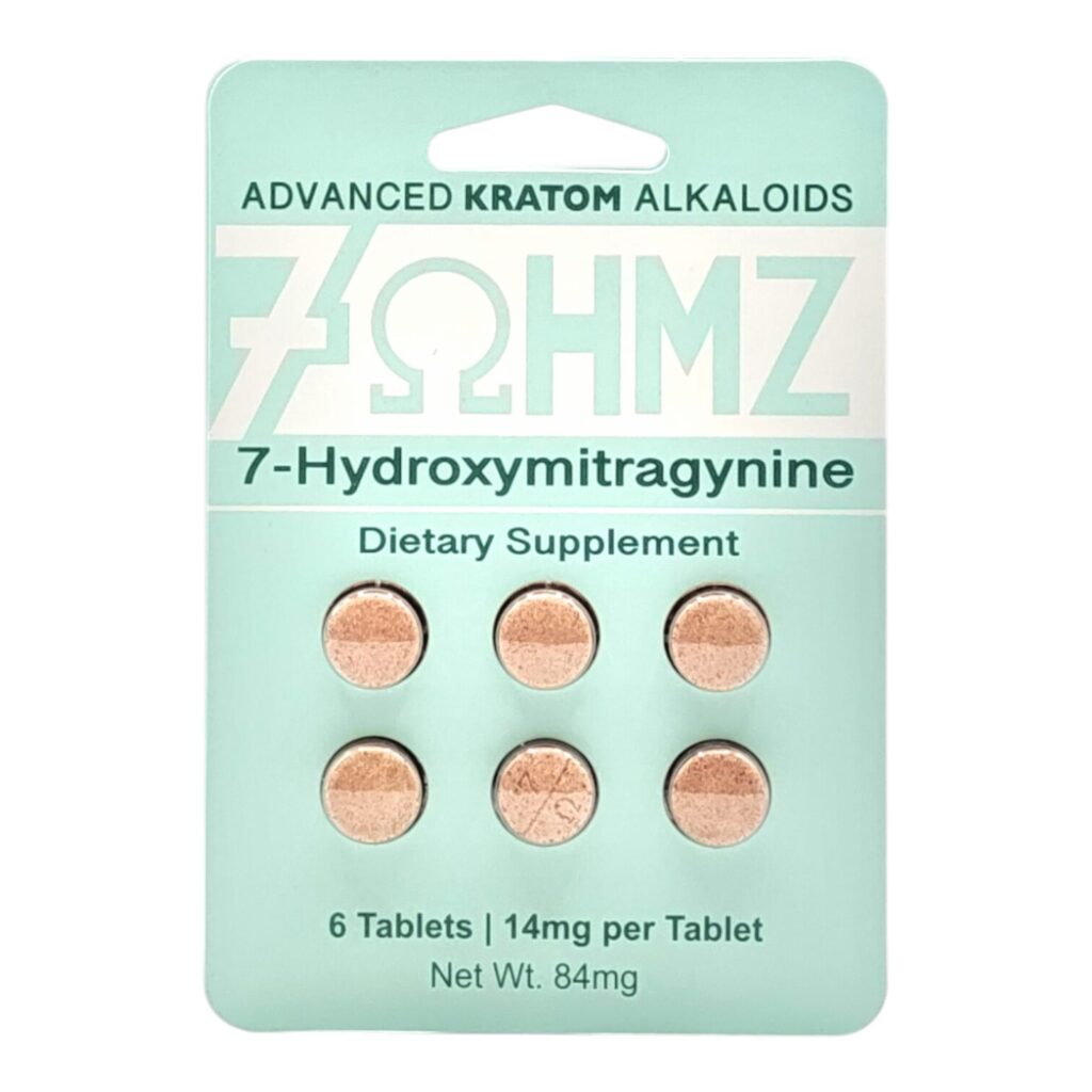 7OHMZ Kratom Tablets 6ct