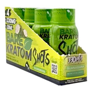 Bare Kratom Guanabana Shot 330mg 30mL