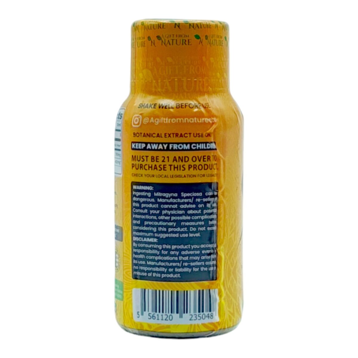 Bare Kratom Peach Mango Shot 30mL