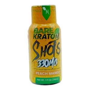 Bare Kratom Peach Mango Shot 30mL