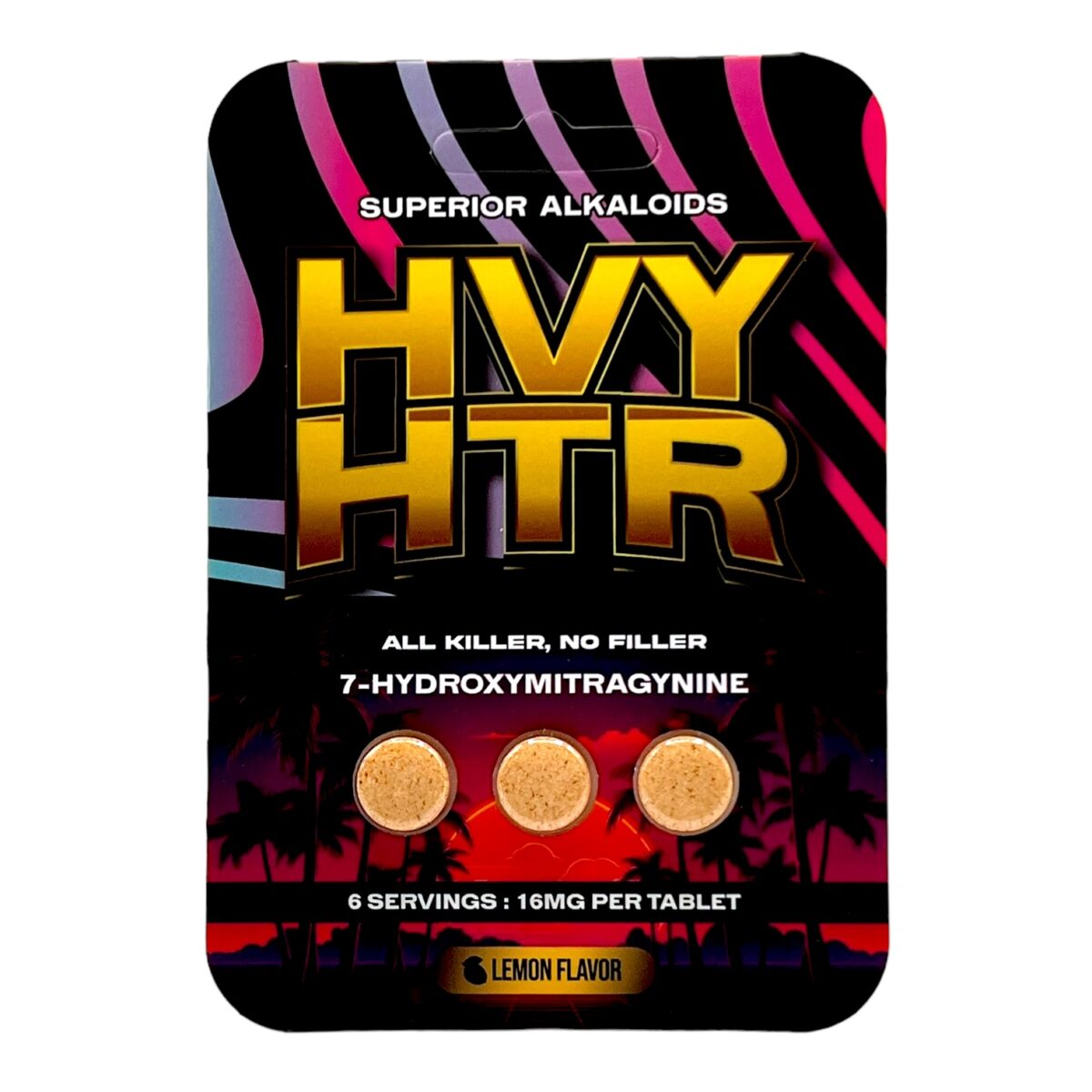 HVY HTR 7-OH Lemon Flavor Tablet 3ct (DEAL BUY 2 GET 1)