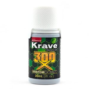 Krave 300x Kratom Extract Shot 300mg 30ml
