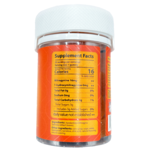 Zion Herbals Speciosa Gummies Jar 16mg MIT 20ct