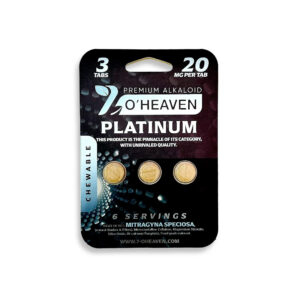 7 O'Heaven Platinum 7-OH Kratom Tablets 20mg