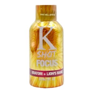 K-Shot Focus Kratom Lion's Mane Shot 60mL