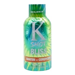 K-Shot Bliss Kratom Cordyceps Shot 60mL