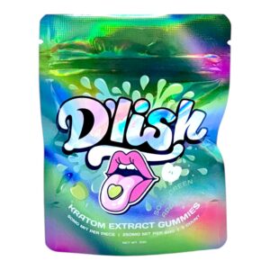 Dlish Kratom Extract Gummies 250 mg 5ct