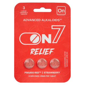 On7 Pseudo Red Relief Tablets 20mg