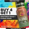 Kratomyx Kava & Kratom Blend Shot 30mL (DEAL BUY 4 GET 1)