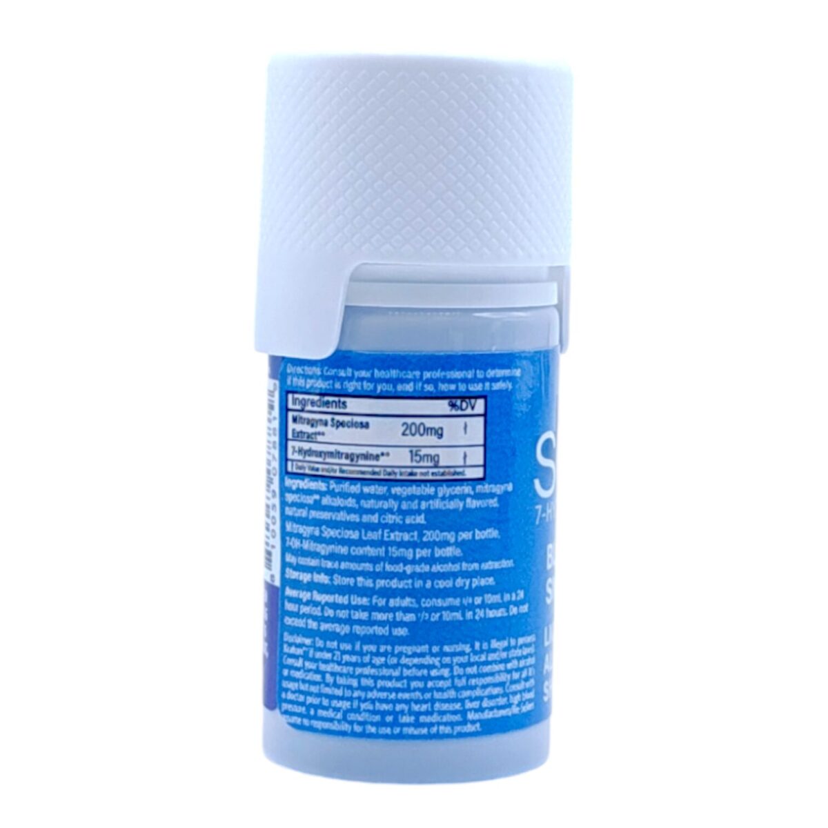 Se7en Liquid Alkaloid Shot 200mg Kratom 15mg 7-OH 30mL