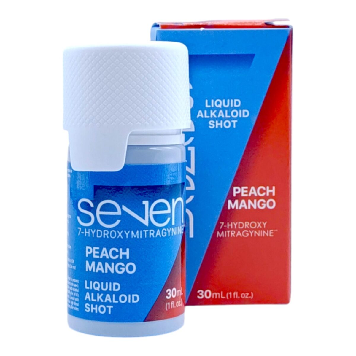 Se7en Liquid Alkaloid Shot 200mg Kratom 15mg 7-OH 30mL