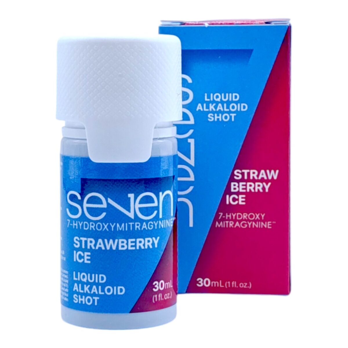 Se7en Liquid Alkaloid Shot 200mg Kratom 15mg 7-OH 30mL