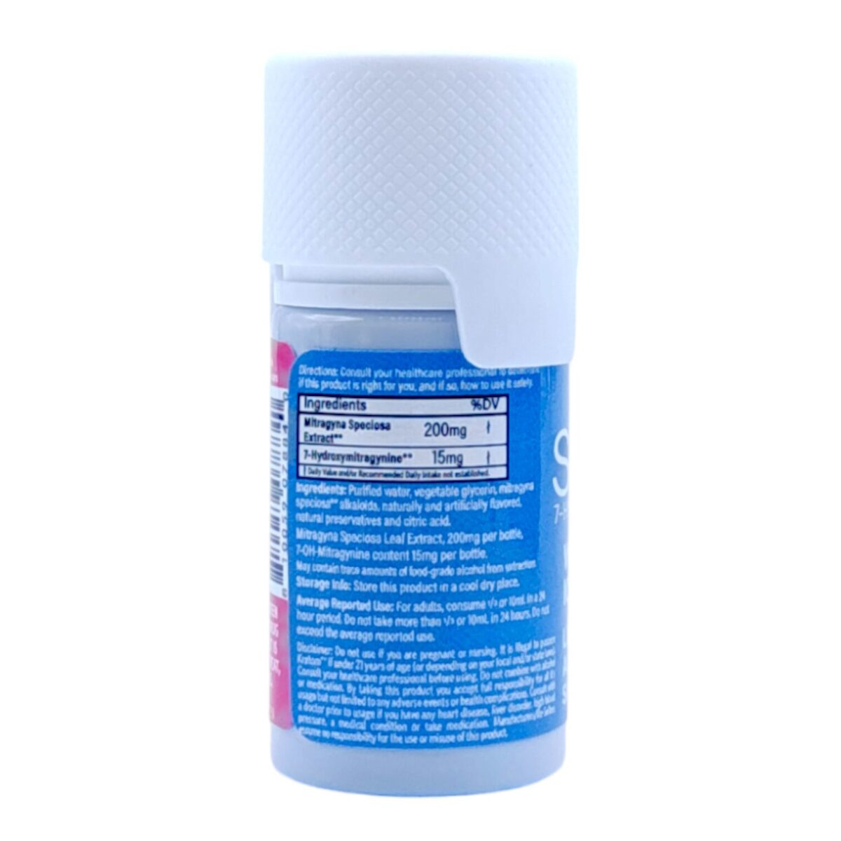 Se7en Liquid Alkaloid Shot 200mg Kratom 15mg 7-OH 30mL